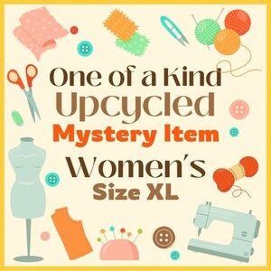 Mystery Box One of a Kind Upcycled Item Women’s PLUS SIZE XL Unique Fun Surprise